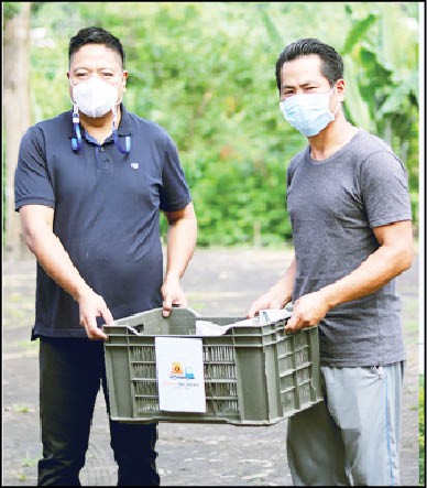 KeBen Delivery, a delivery service at Tseminyu town launched by Manpai Phom (NCS) ADCTseminyu along with Yhuntilo Kent, President Tseminyu town Traders Union on August 11.